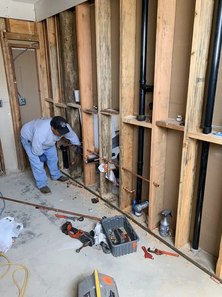 Commercial rough-in plumbing for Water Heater Replacement in Country Club Village